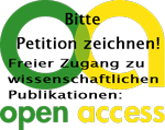  Petition f&uuml;r offenen Zugang zu wissenschaftlichen Publikationen