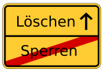 Löschen statt Sperren