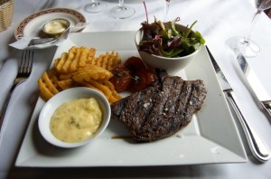 Essen Leckeres Rumpsteak bei Walt's...