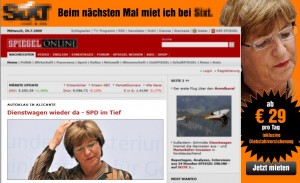 Astreines "ad-placement"
