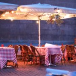 Idylle vor dem Ristorante Italiano