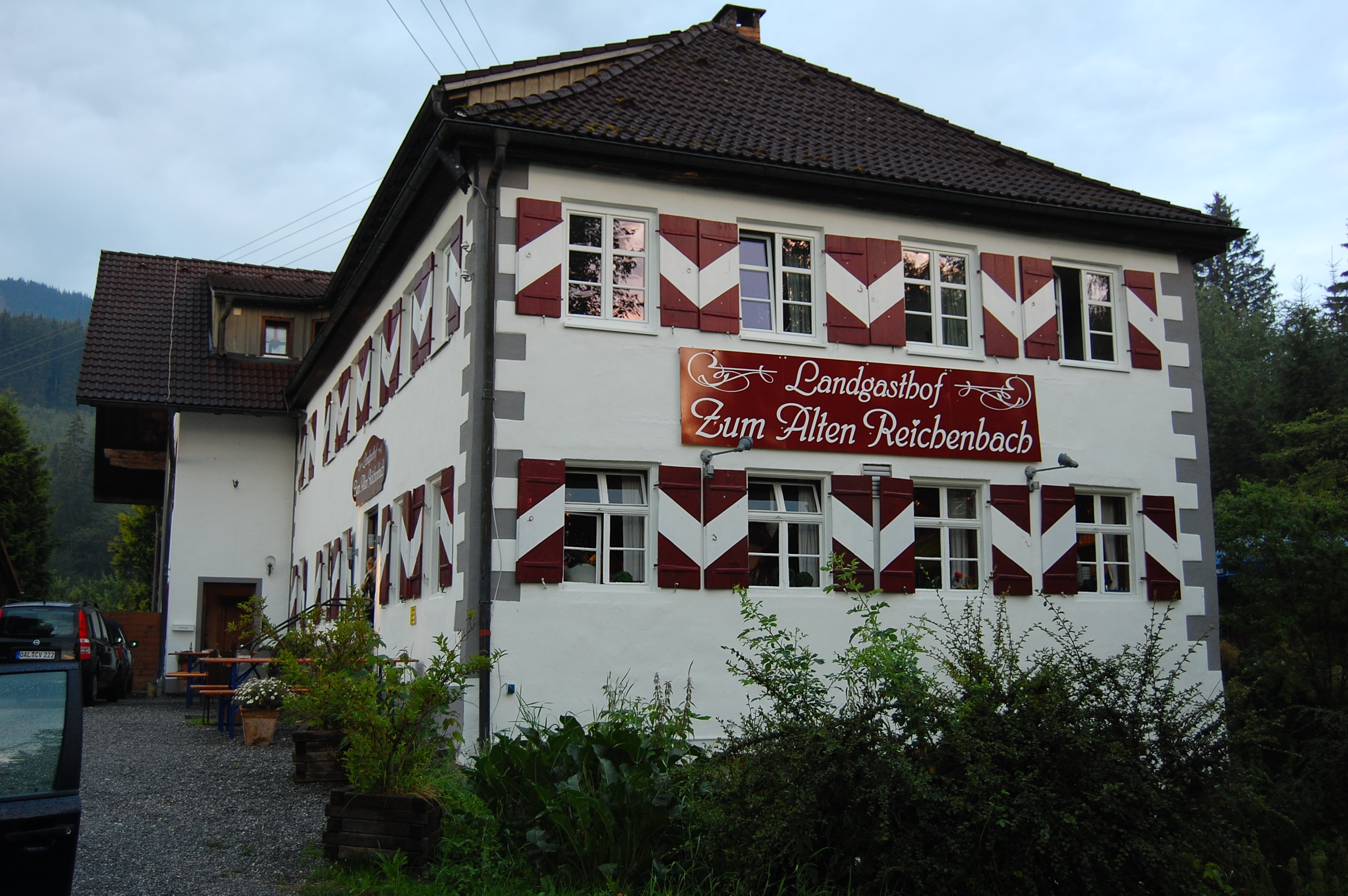 Regionale Küche im Landgasthaus "Zum alten Reichenbach"
